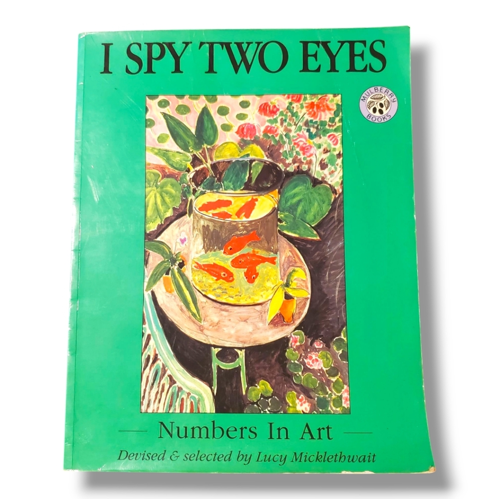 I Spy Two Eyes: Numbers in Art Book